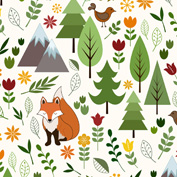 Scandinavian style pattern